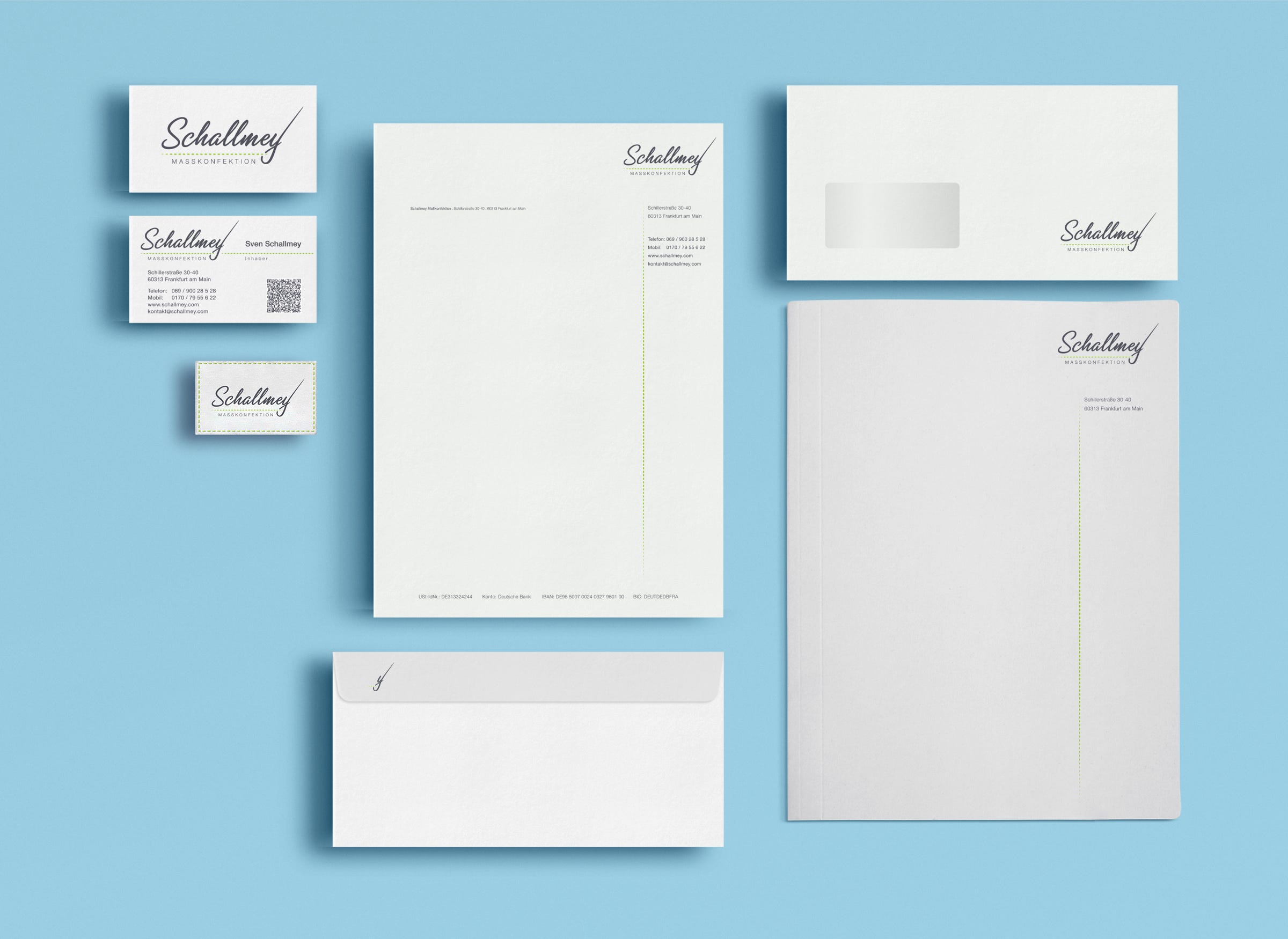 Logoentwicklung mit anschließender Geschäftsausstattung